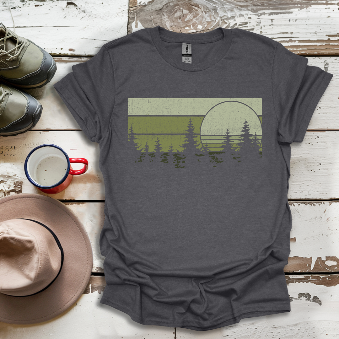 Outdoor Forest Trees Nature Wildlife V1 T-Shirt