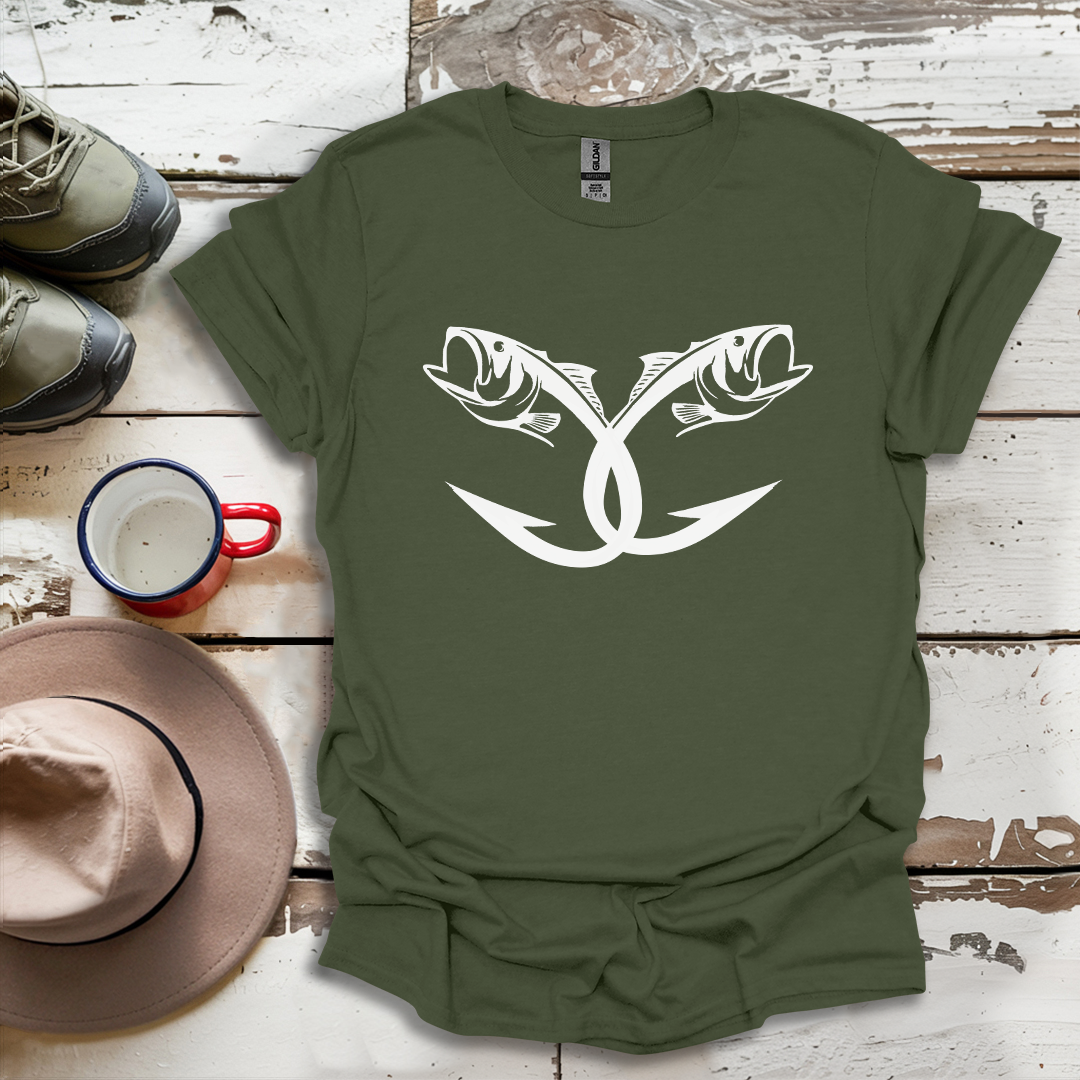 Outdoor Forest Nature Wildlife Fisherman V1 T-Shirt