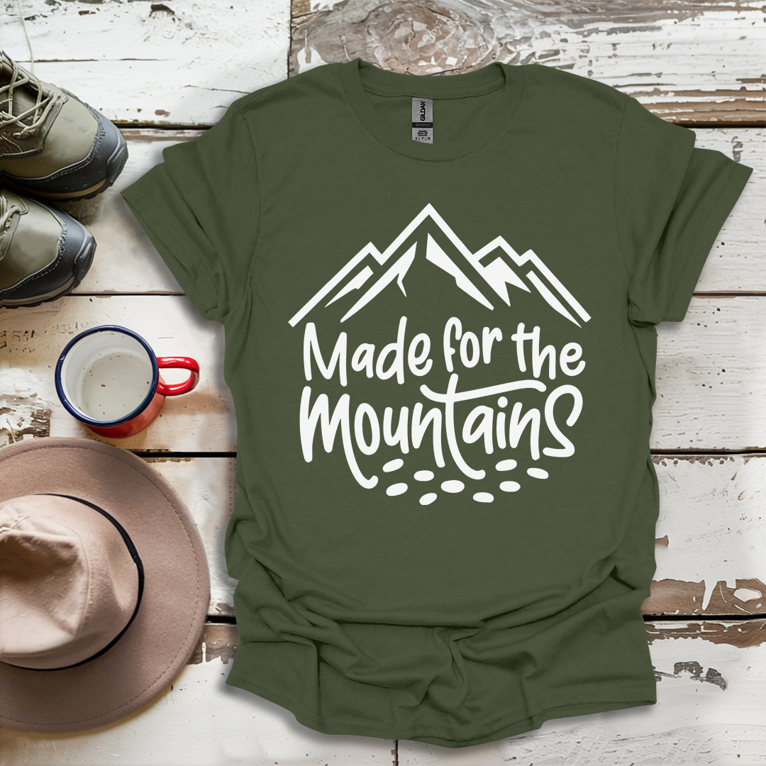 Hiking Outdoor Nature Made For The Mountains V8 T-Shirt