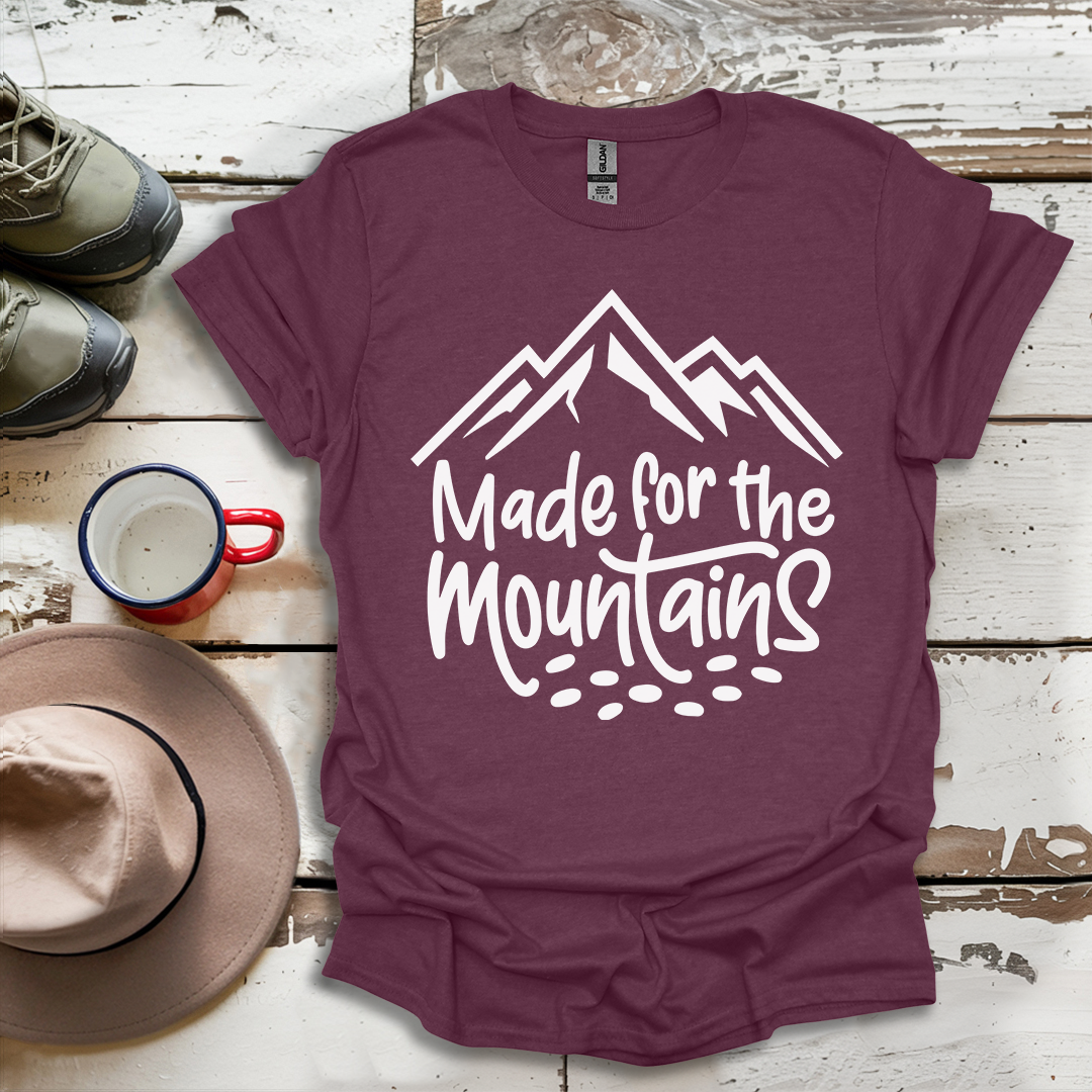 Hiking Outdoor Nature Made For The Mountains V8 T-Shirt