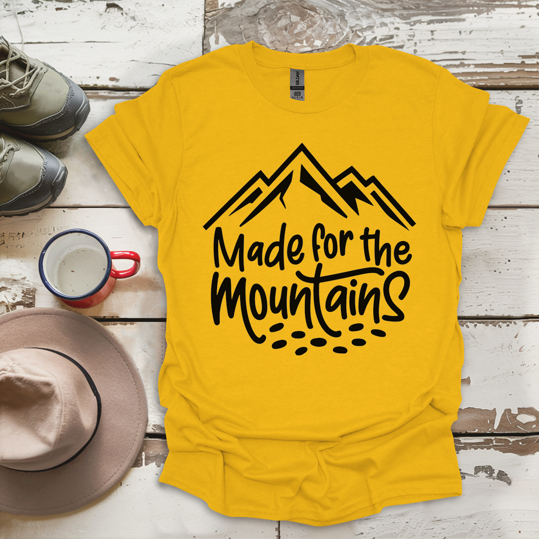 Hiking Outdoor Nature Made For The Mountains V8 T-Shirt