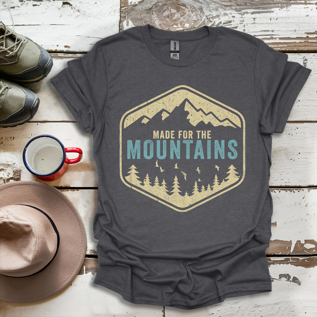Hiking Outdoor Nature Made For The Mountains V2 T-Shirt