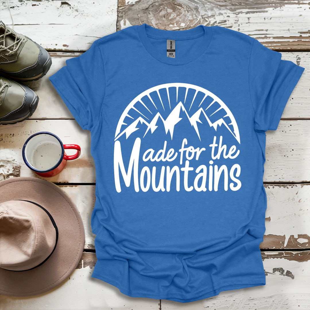 Hiking Outdoor Nature Made For The Mountains V6 T-Shirt