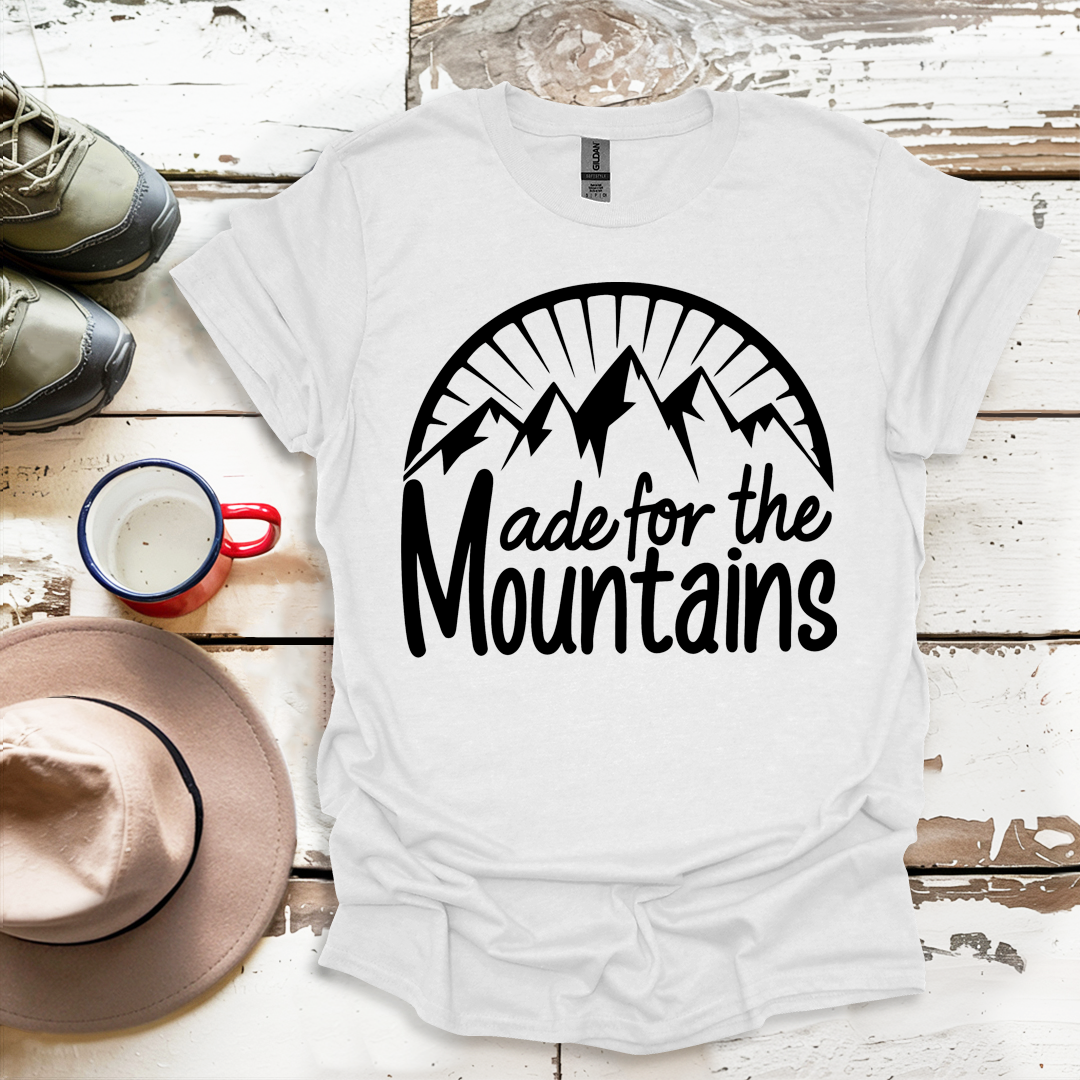 Hiking Outdoor Nature Made For The Mountains V6 T-Shirt