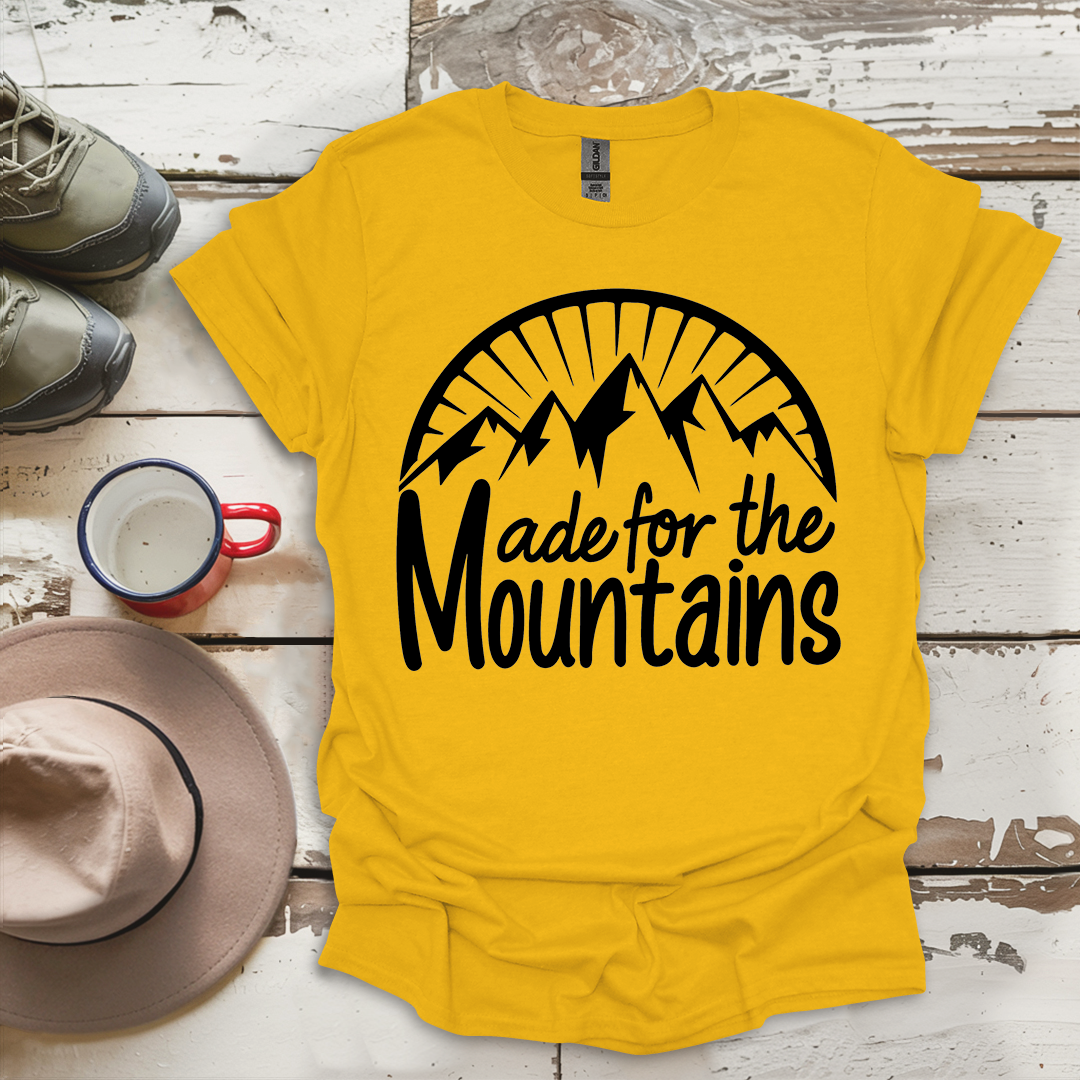 Hiking Outdoor Nature Made For The Mountains V6 T-Shirt