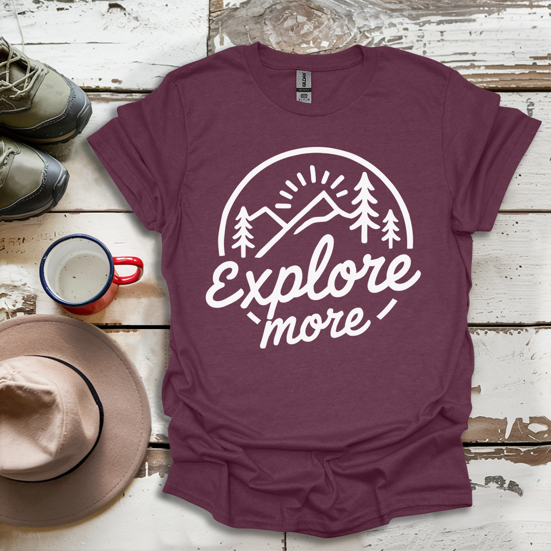 Explore More Retro Vinatge V7 T-Shirt
