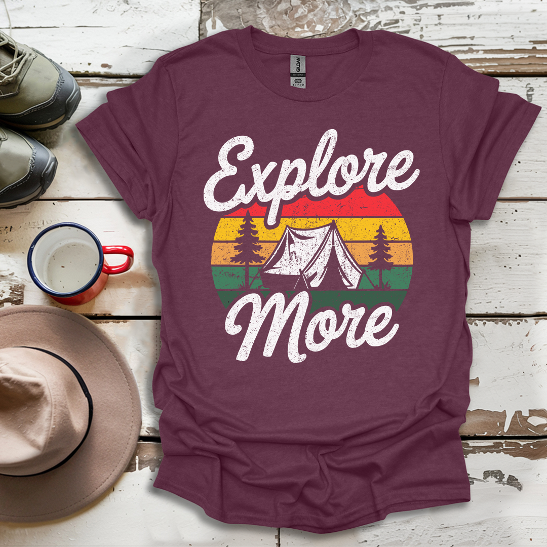 Explore More Retro Vintage V1 T-Shirt