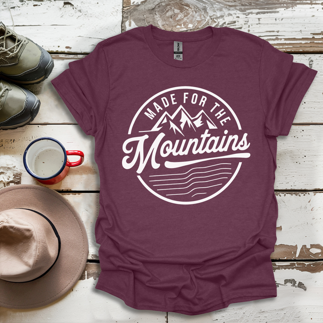 Hiking Outdoor Nature Made For The Mountains V5 T-Shirt