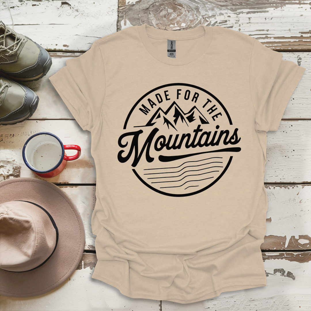 Hiking Outdoor Nature Made For The Mountains V5 T-Shirt