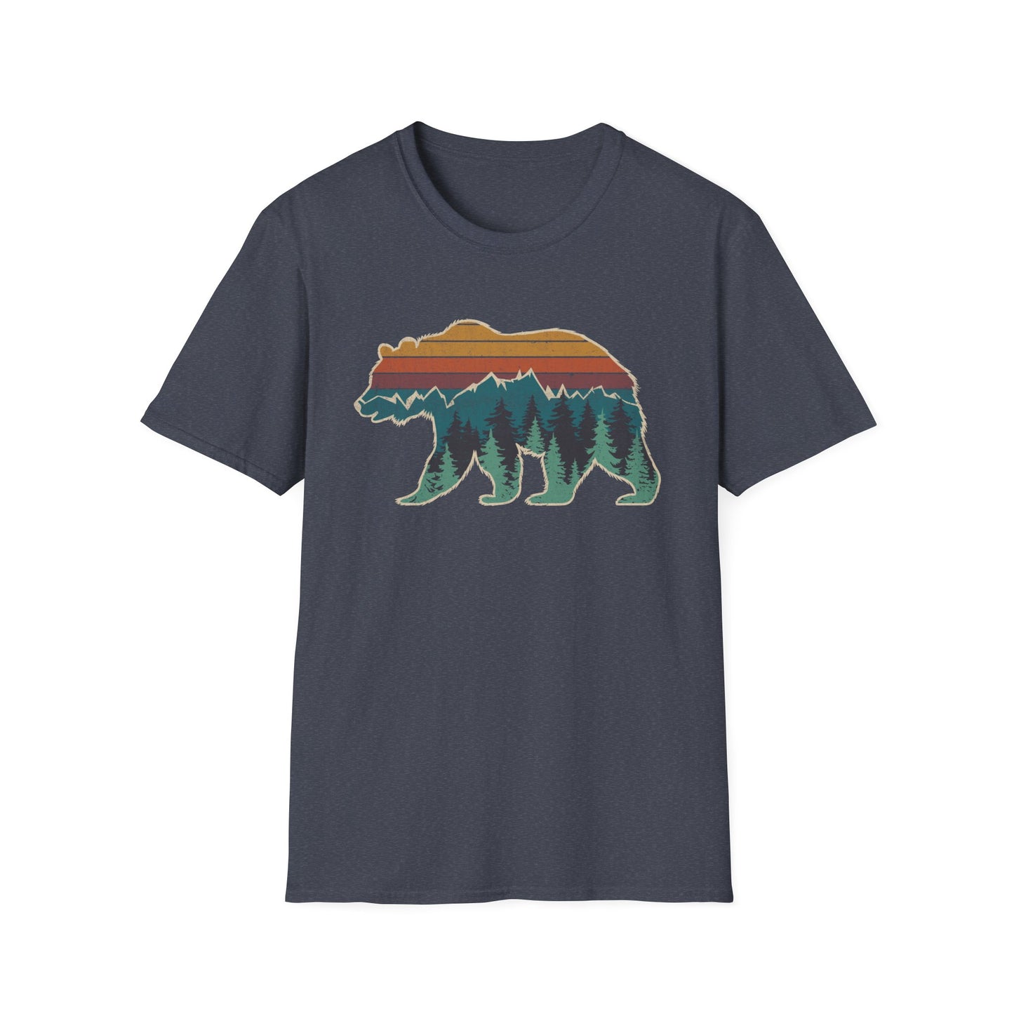Bear Mountain Retro Vintage V1 T-Shirt