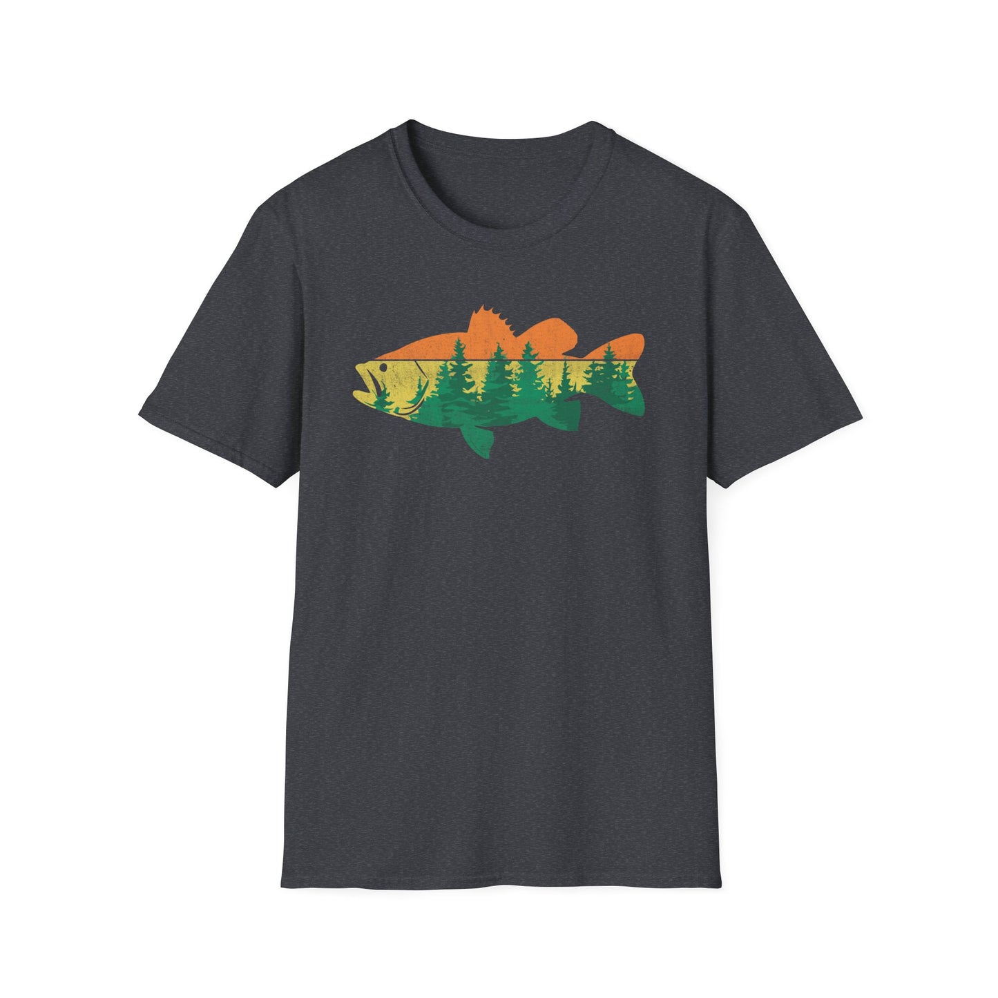 Fly Fishing Outdoor Forest Nature Fisherman Wildlife V1 T-Shirt