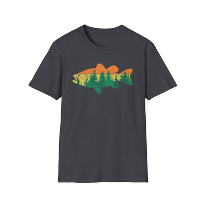 Fly Fishing Outdoor Forest Nature Fisherman Wildlife V1 T-Shirt