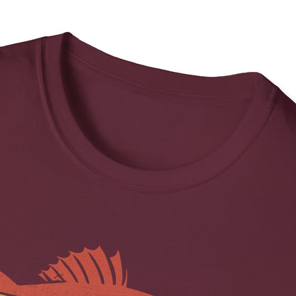 Fly Fishing Outdoor Forest Nature Fisherman Wildlife V4 T-Shirt