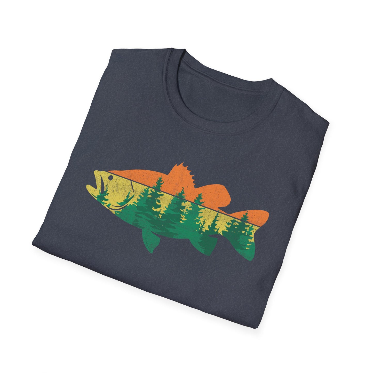Fly Fishing Outdoor Forest Nature Fisherman Wildlife V1 T-Shirt