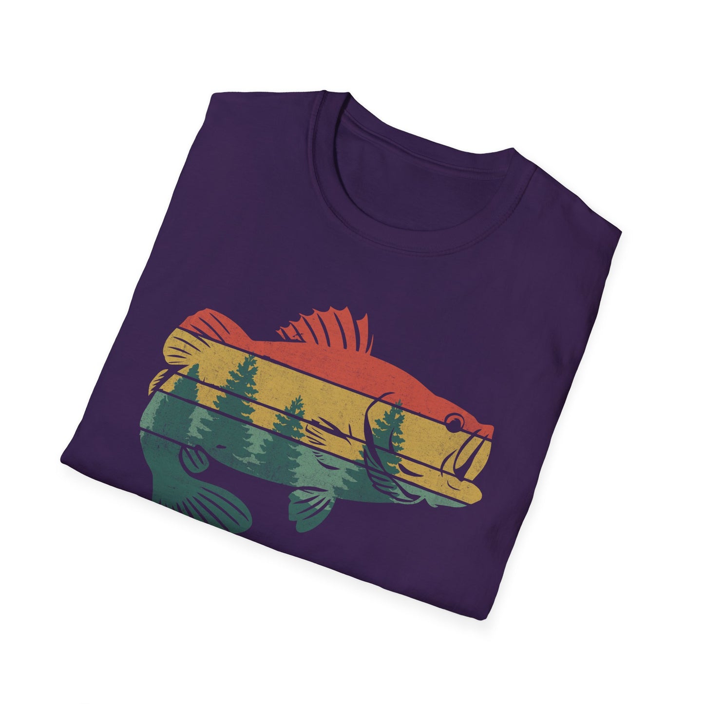 Fly Fishing Outdoor Forest Nature Fisherman Wildlife V4 T-Shirt