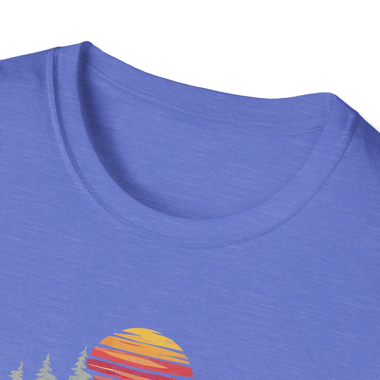 Retro Vintage Sunset Outdoor Forest V2 T-Shirt