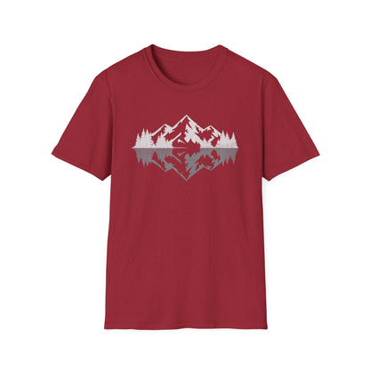 Mountains Art For outdoors hikers and nature lovers V1 T-Shirt