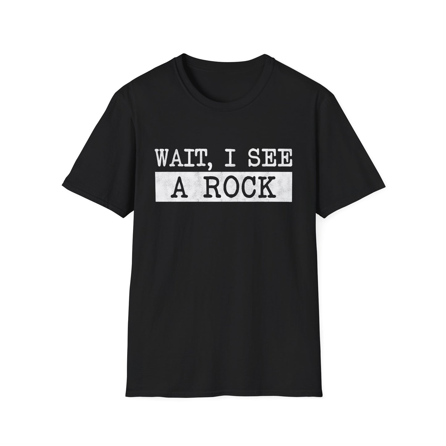 Wait I See A Rock Retro T-Shirt