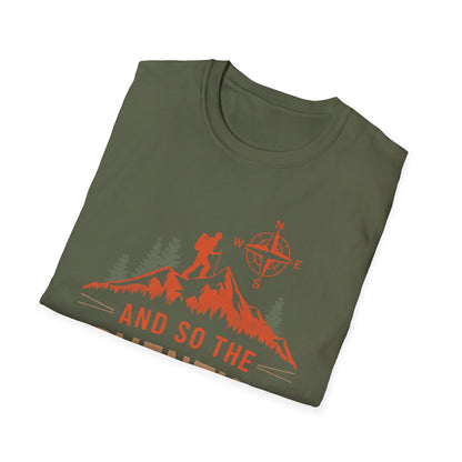 And So The  advunture begin V4 T-Shirt