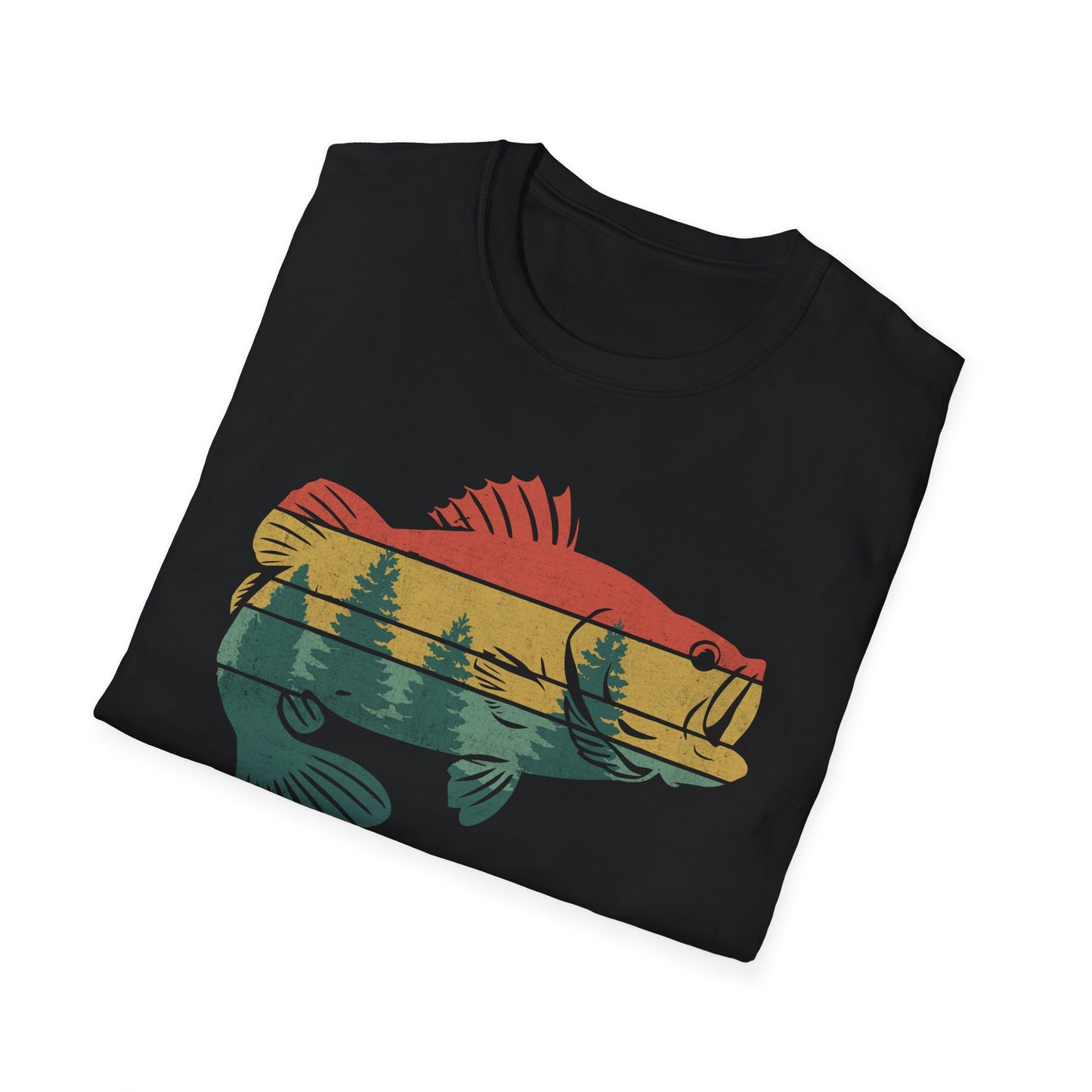 Fly Fishing Outdoor Forest Nature Fisherman Wildlife V4 T-Shirt
