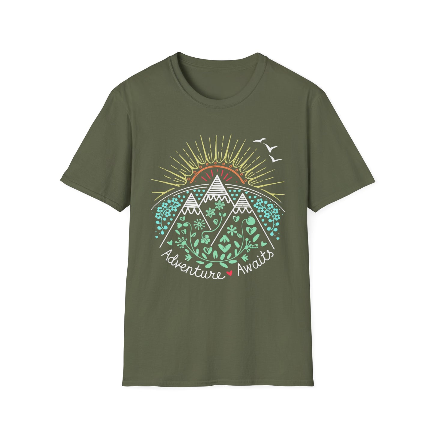Adeventure Awaits outdoor V7 T-Shirt