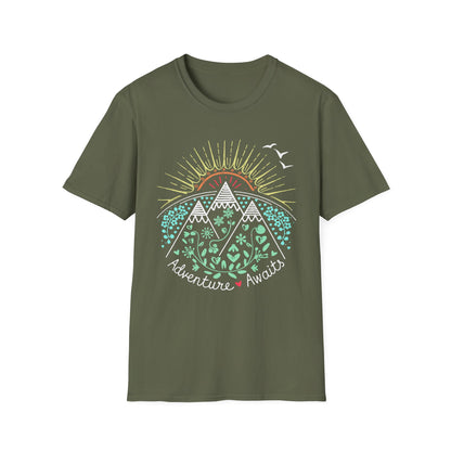 Adeventure Awaits outdoor V7 T-Shirt