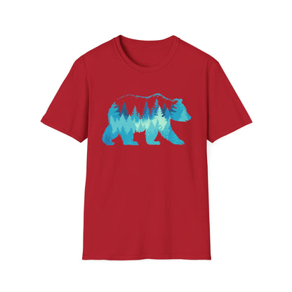 Bear Mountain Trees Outdoor V2 T-Shirt