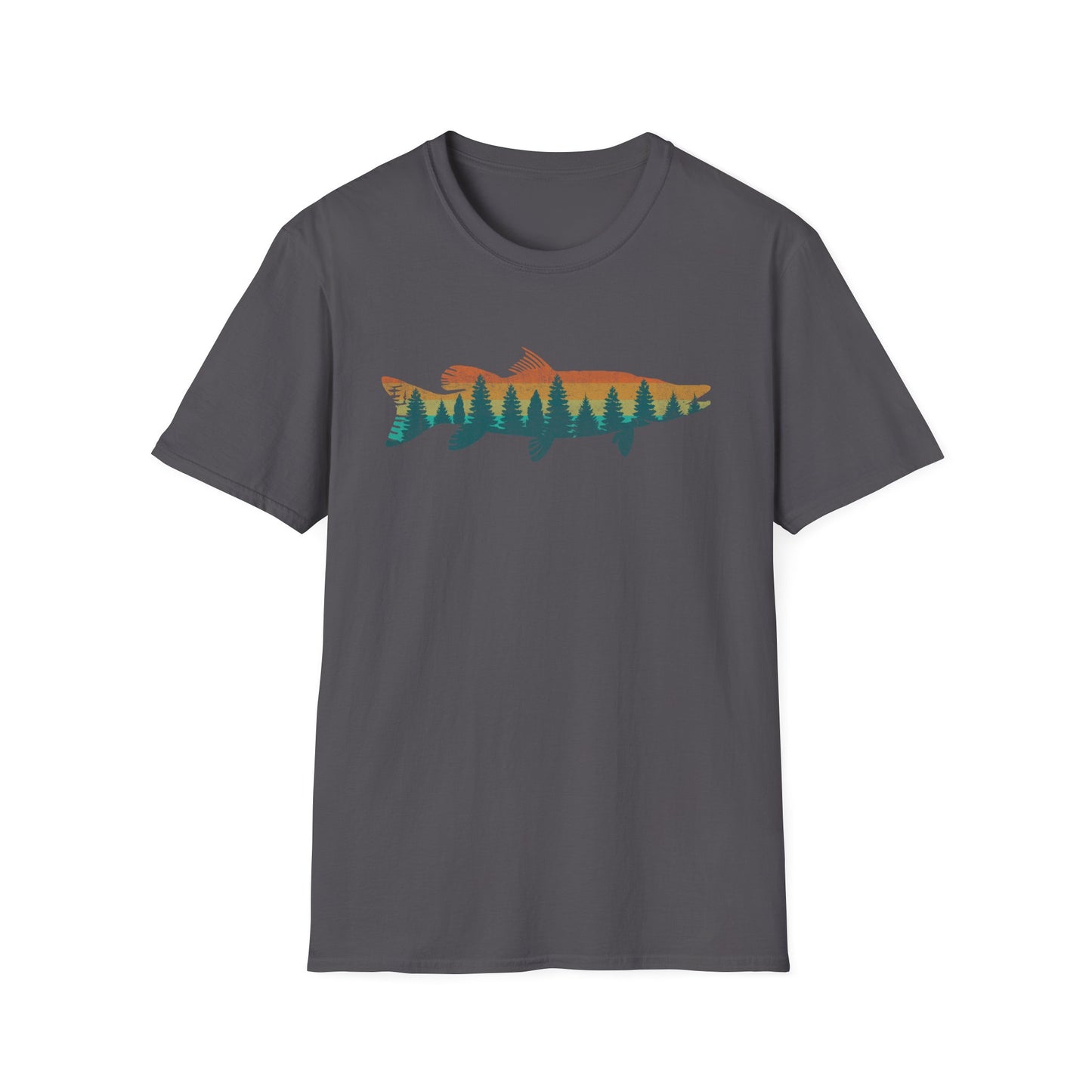 Fly Fishing Outdoor Forest Nature Fisherman Wildlife V3 T-Shirt