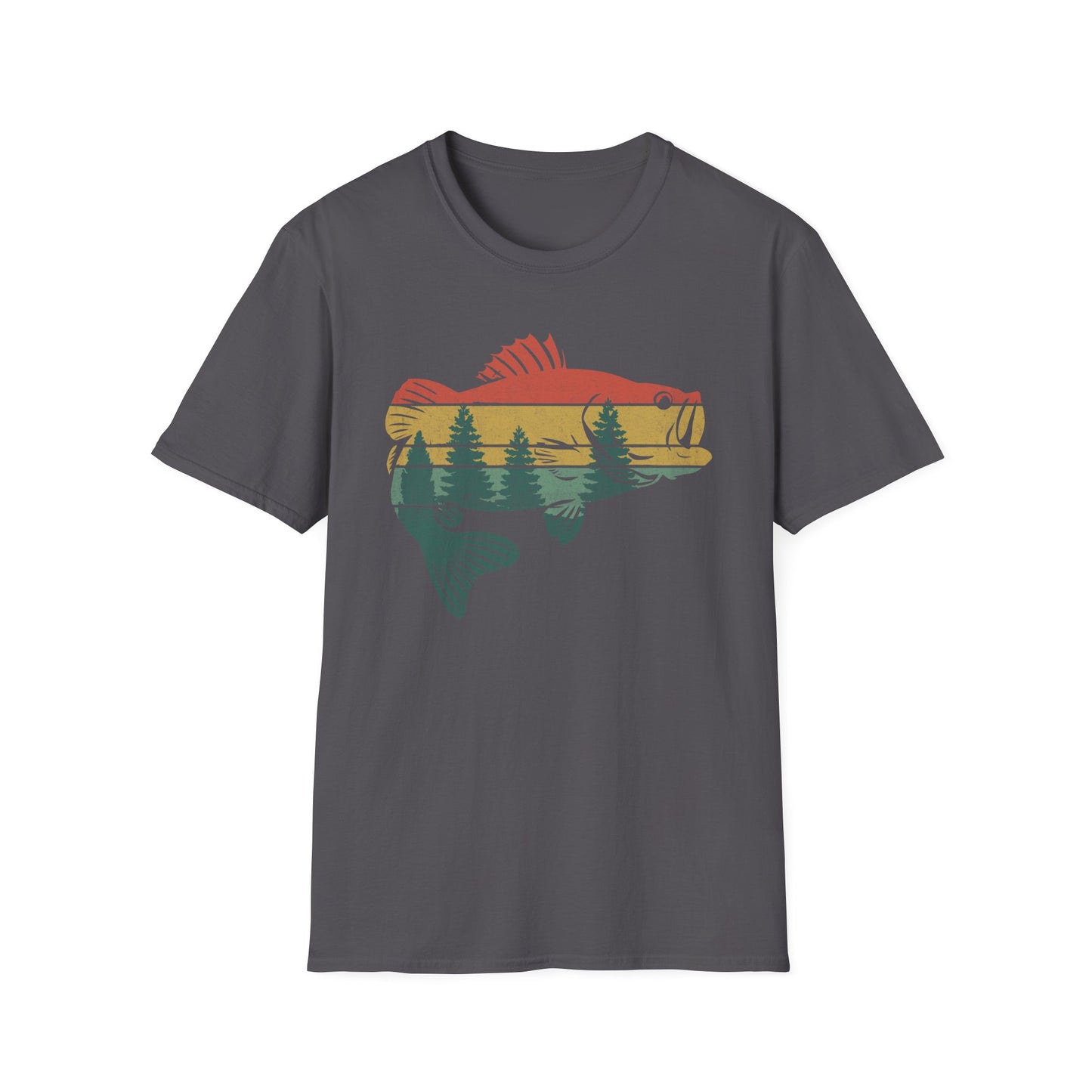 Fly Fishing Outdoor Forest Nature Fisherman Wildlife V4 T-Shirt