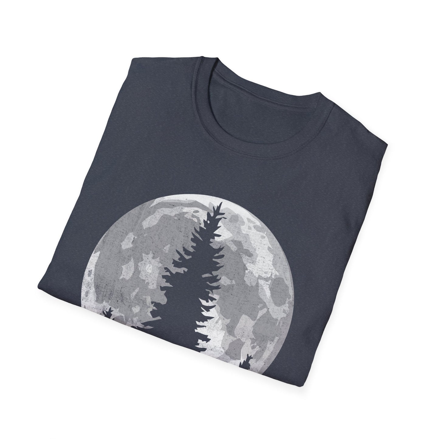 Moon Outdoor Trees Hikers T-Shirt