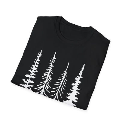 Trees Hiking Hiker Adventures T-Shirt