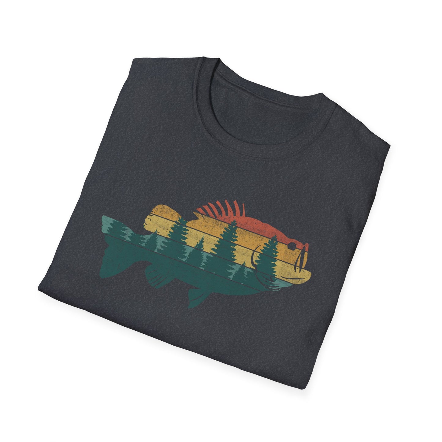 Fly Fishing Outdoor Forest Nature Fisherman Wildlife V2 T-Shirt