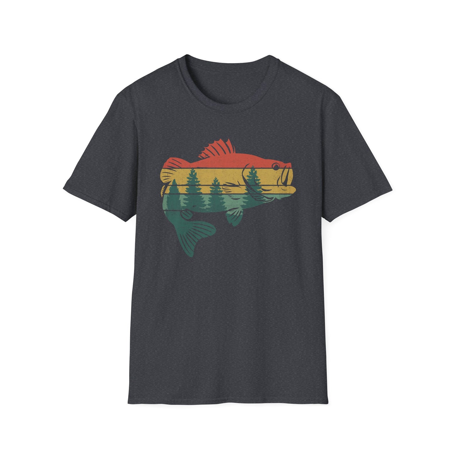 Fly Fishing Outdoor Forest Nature Fisherman Wildlife V4 T-Shirt