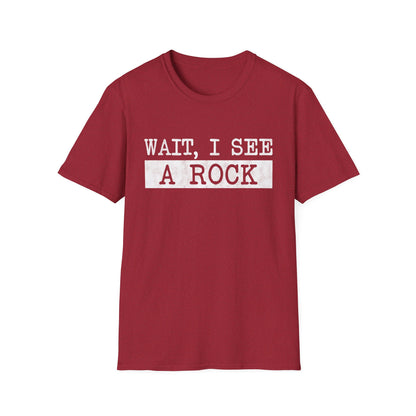 Wait I See A Rock Retro T-Shirt