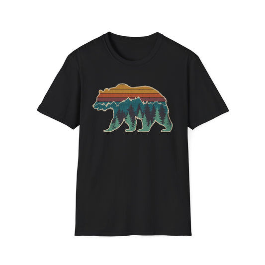 Bear Mountain Retro Vintage V1 T-Shirt