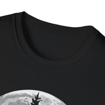 Moon Outdoor Trees Hikers T-Shirt