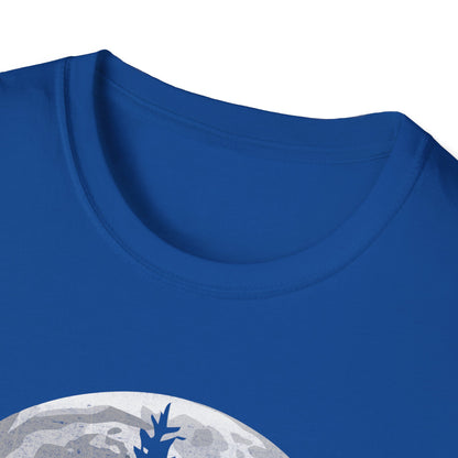 Moon Outdoor Trees Hikers T-Shirt