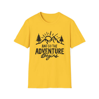And So The  advunture begin V1 T-Shirt