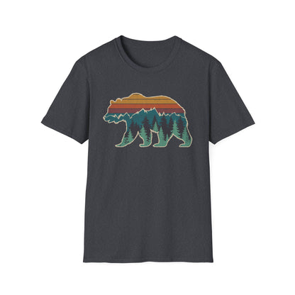 Bear Mountain Retro Vintage V1 T-Shirt