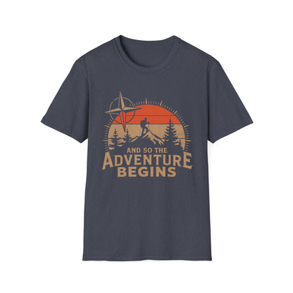And So The  advunture begin V8 T-Shirt