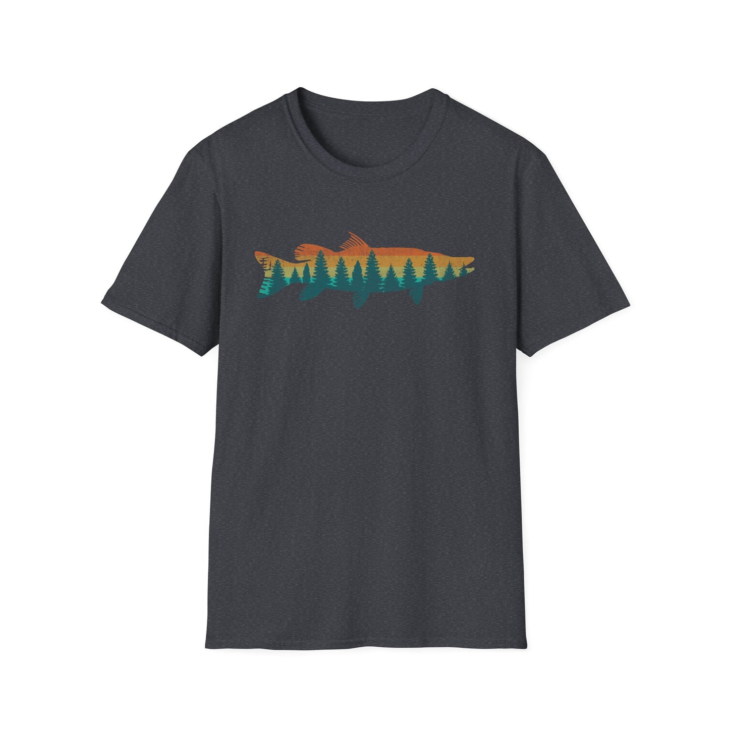 Fly Fishing Outdoor Forest Nature Fisherman Wildlife V3 T-Shirt