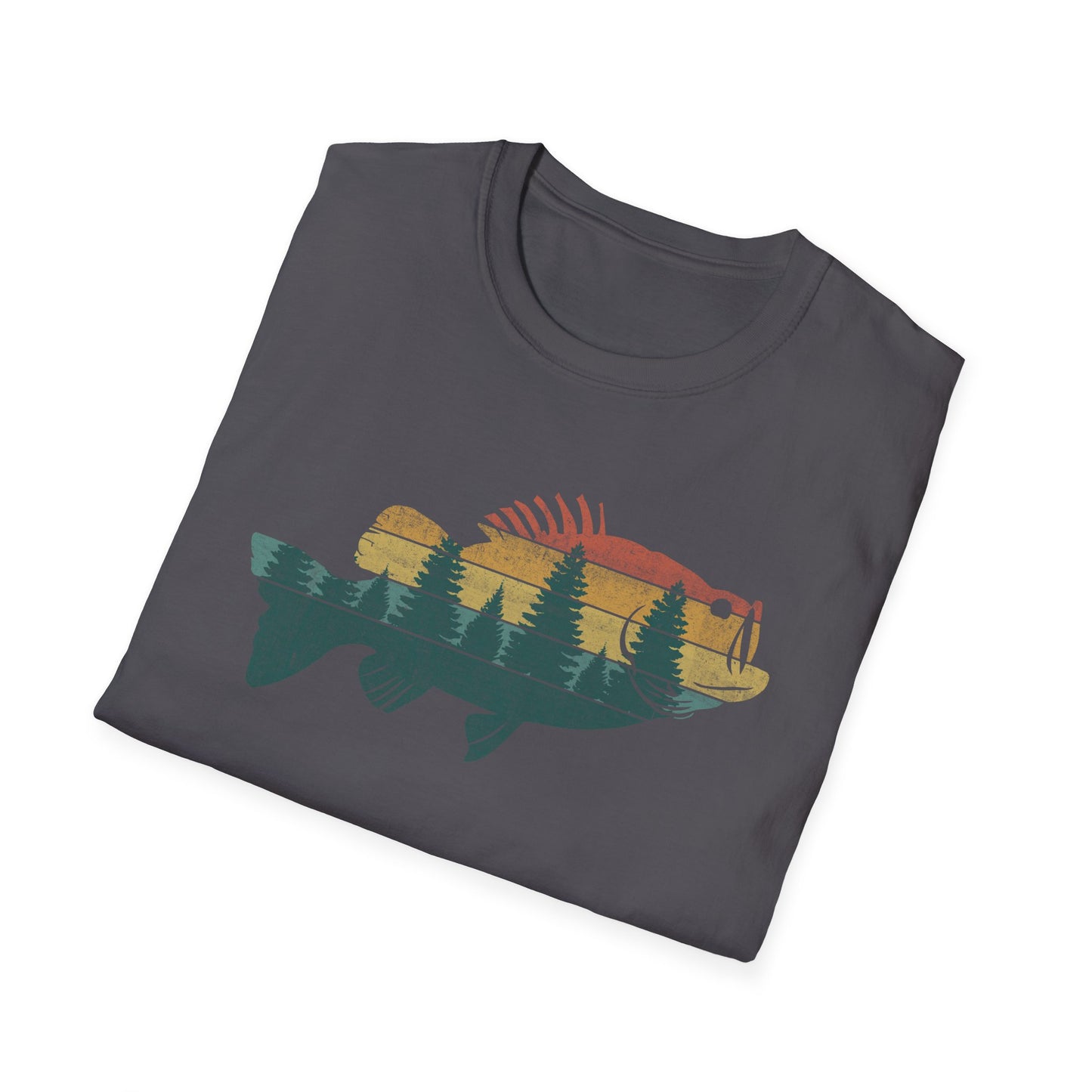 Fly Fishing Outdoor Forest Nature Fisherman Wildlife V2 T-Shirt