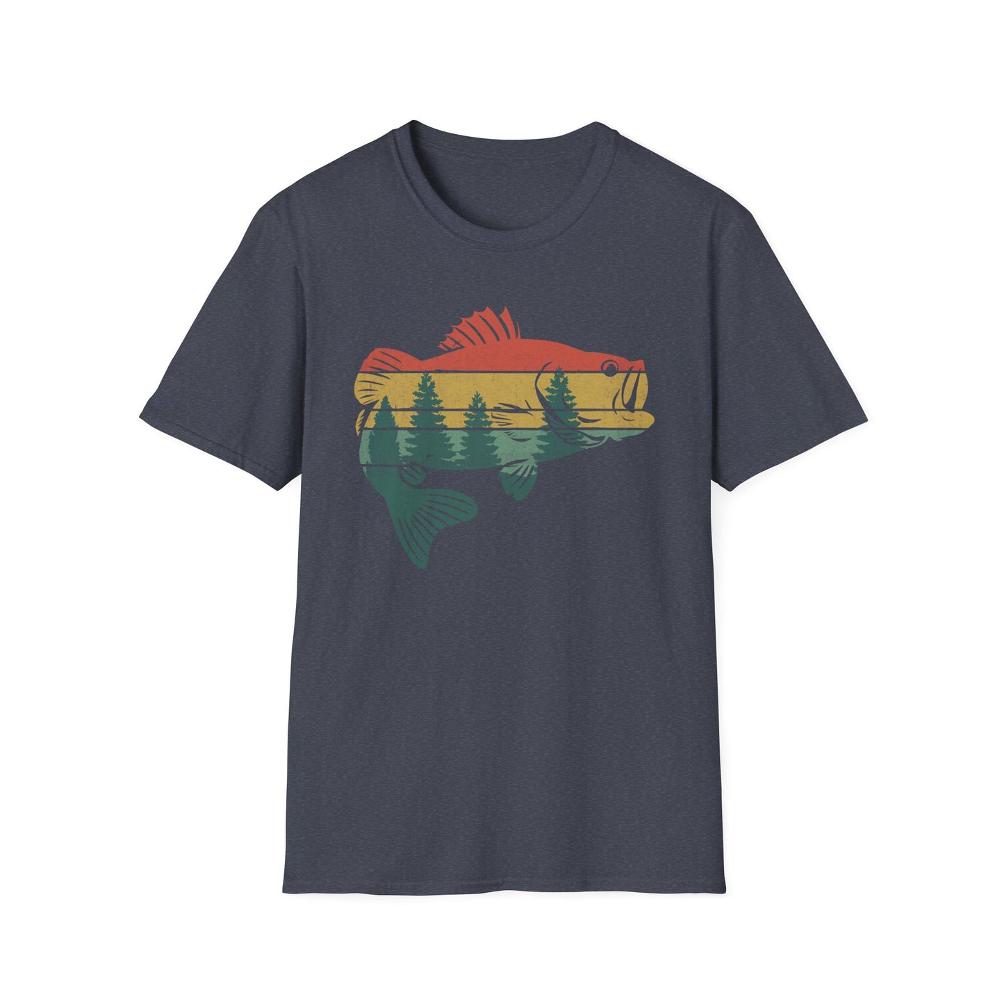 Fly Fishing Outdoor Forest Nature Fisherman Wildlife V4 T-Shirt