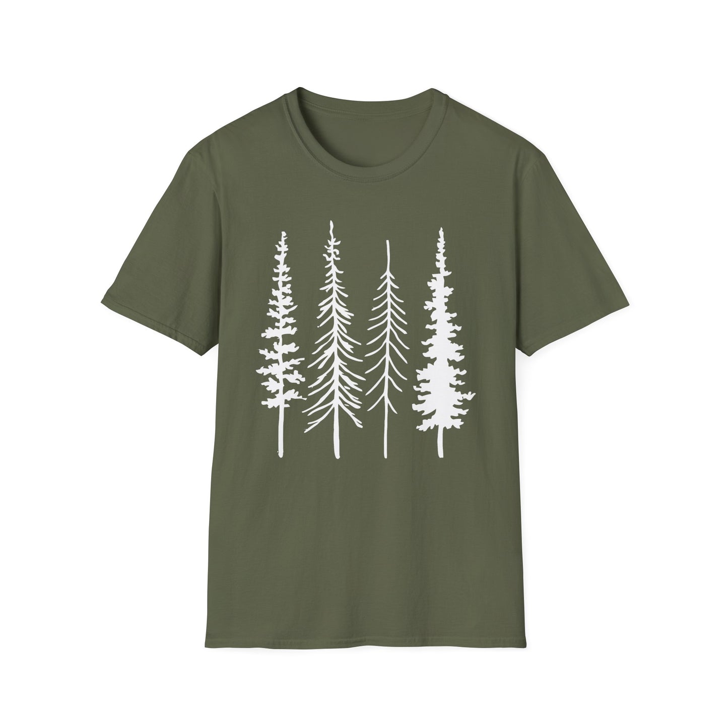 Trees Hiking Hiker Adventures T-Shirt