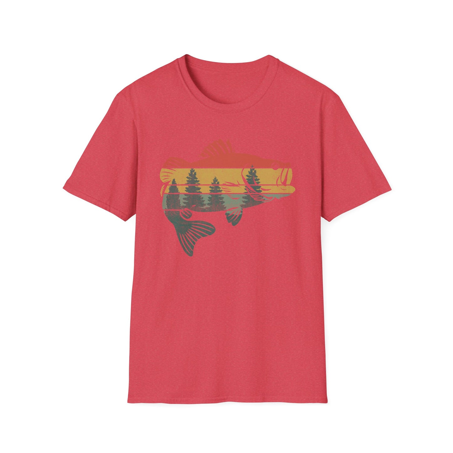Fly Fishing Outdoor Forest Nature Fisherman Wildlife V4 T-Shirt