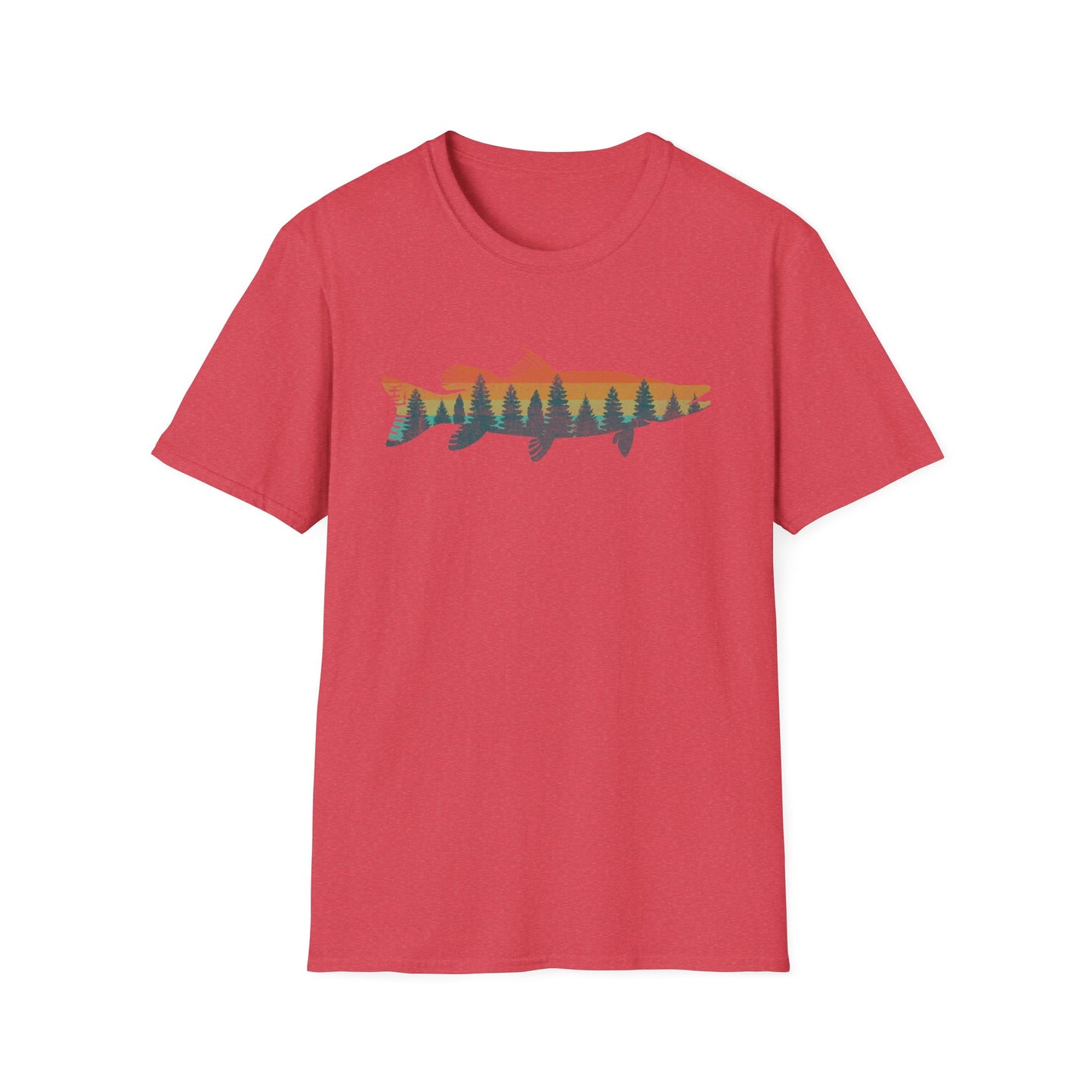 Fly Fishing Outdoor Forest Nature Fisherman Wildlife V3 T-Shirt
