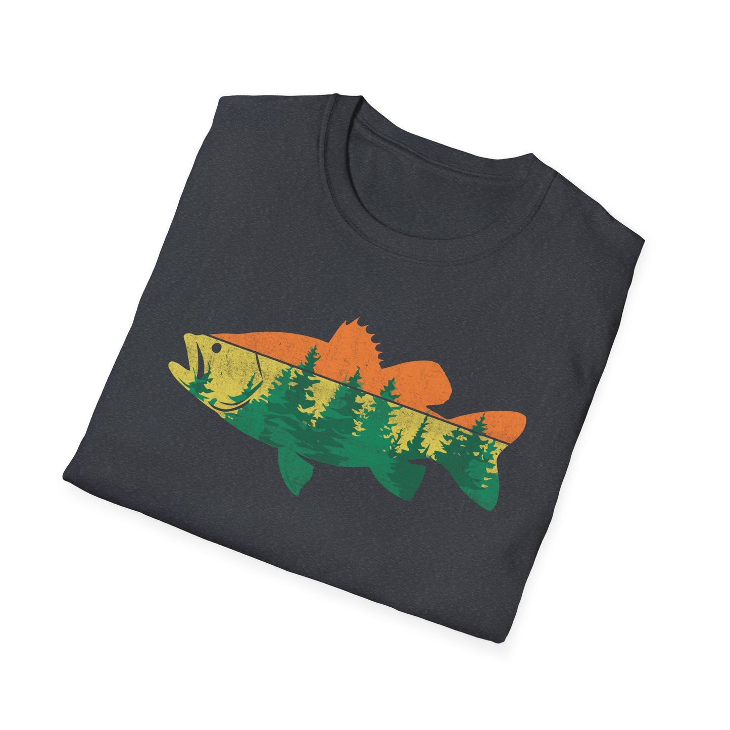 Fly Fishing Outdoor Forest Nature Fisherman Wildlife V1 T-Shirt