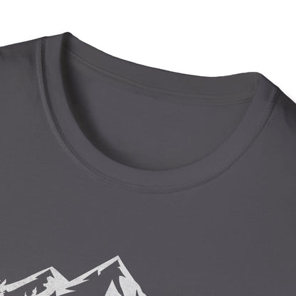 Mountains Art For outdoors hikers and nature lovers V1 T-Shirt