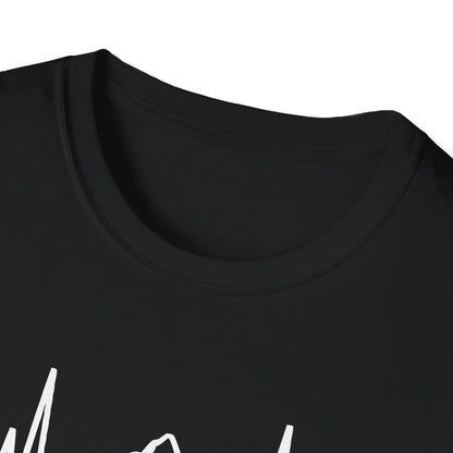 Mountains Hiking  Heartbeat Hiker Adventures V2 T-Shirt