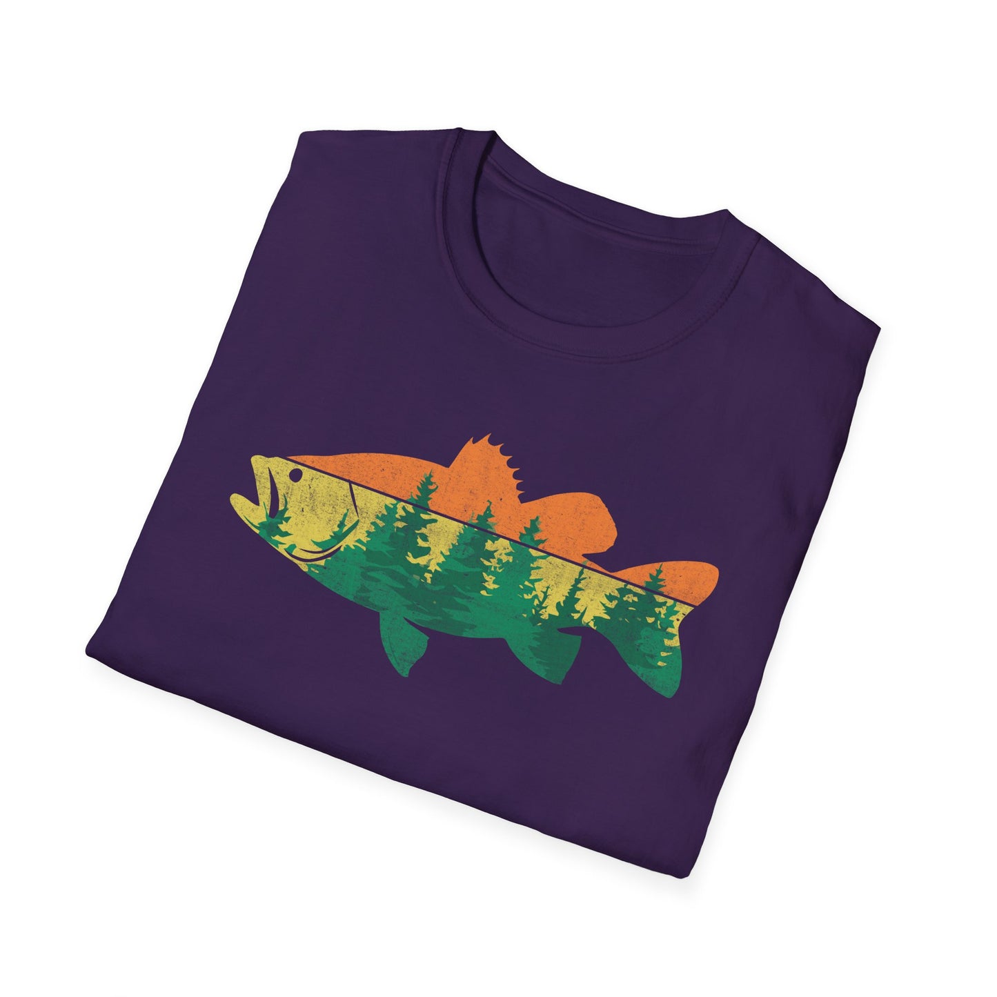 Fly Fishing Outdoor Forest Nature Fisherman Wildlife V1 T-Shirt